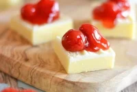 Cherry Kiss White Chocolate Fudge