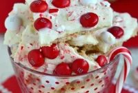 Holiday White Chocolate Peppermint Sugar Cookie Bark