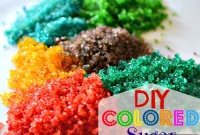 Make Vibrant Sugar at Home