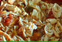 Easy Slow Cooker Salsa Chicken