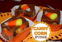 Sweet and Simple Candy Corn Fudge