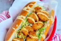 Quick and Crispy Shrimp Po’ Boy