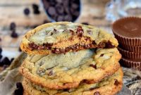 Reeses Stuffed Chewy Chocolate Chip Cookie Giants
