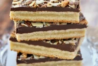 Irresistible Toffee Cookie Blondies