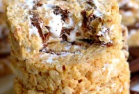 Smores Swirl Krispie Pinwheels