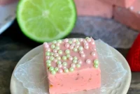 Luscious Strawberry Daiquiri Fudge