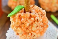 Spiced Pumpkin Popcorn Treats
