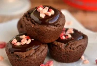 Decadent Peppermint Chocolate Truffle Cups