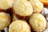 Healthy Zesty Orange Muffins