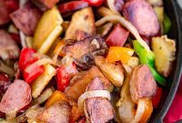 Smoky Kielbasa with Roasted Potatoes