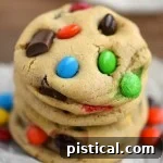 Bakery Style M&M's and Chocolate Chunk Cookies