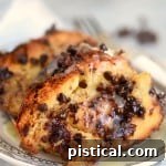 Chocolate Bread Pudding with Salted Caramel Sauce