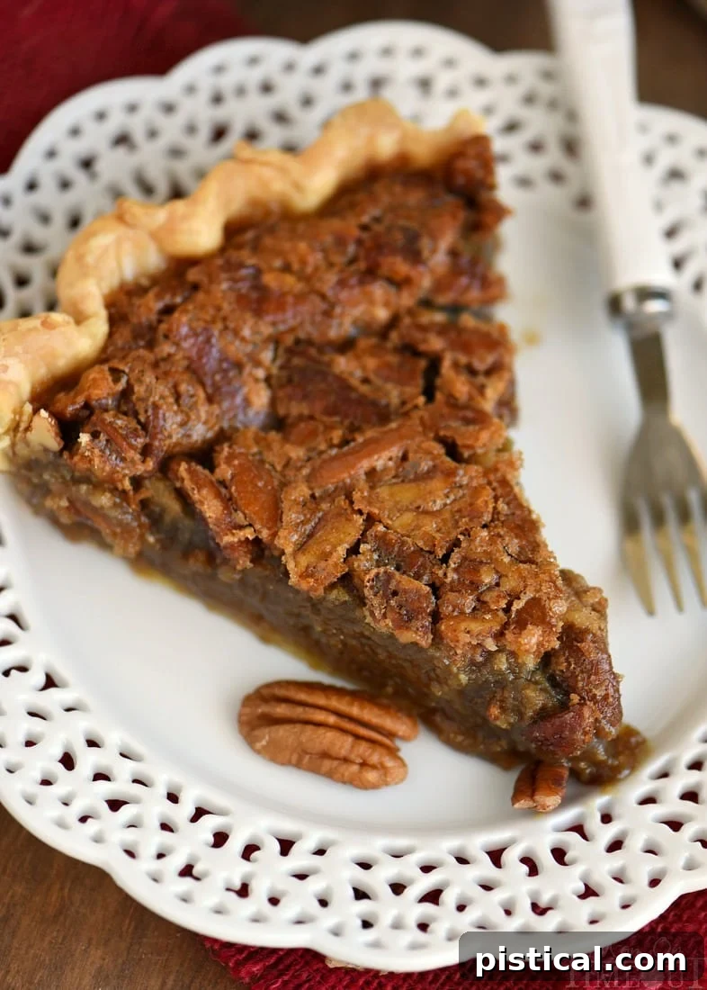 Easy pecan pie recipe being prepared, showcasing the simplicity of this delicious dessert