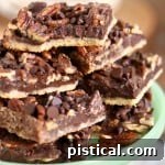 Chocolate Pecan Pie Bars recipe thumbnail image