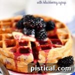 Effortless Overnight Blackberry Yeast Waffles 7 Overnight Blackberry Yeast Waffles