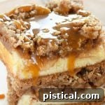 Dutch Apple Pie Cheesecake Bars