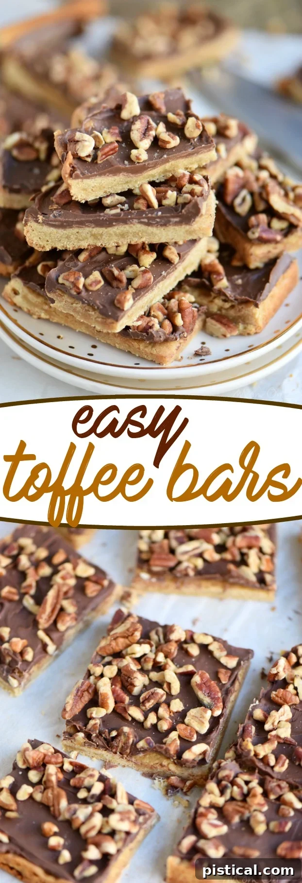 A final captivating image of Easy Toffee Bars, showcasing their delicious appeal and perfect for gifting or sharing.