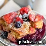 Small image of Triple Berry French Toast Casserole.