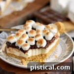 No Bake S'mores Cheesecake Bars