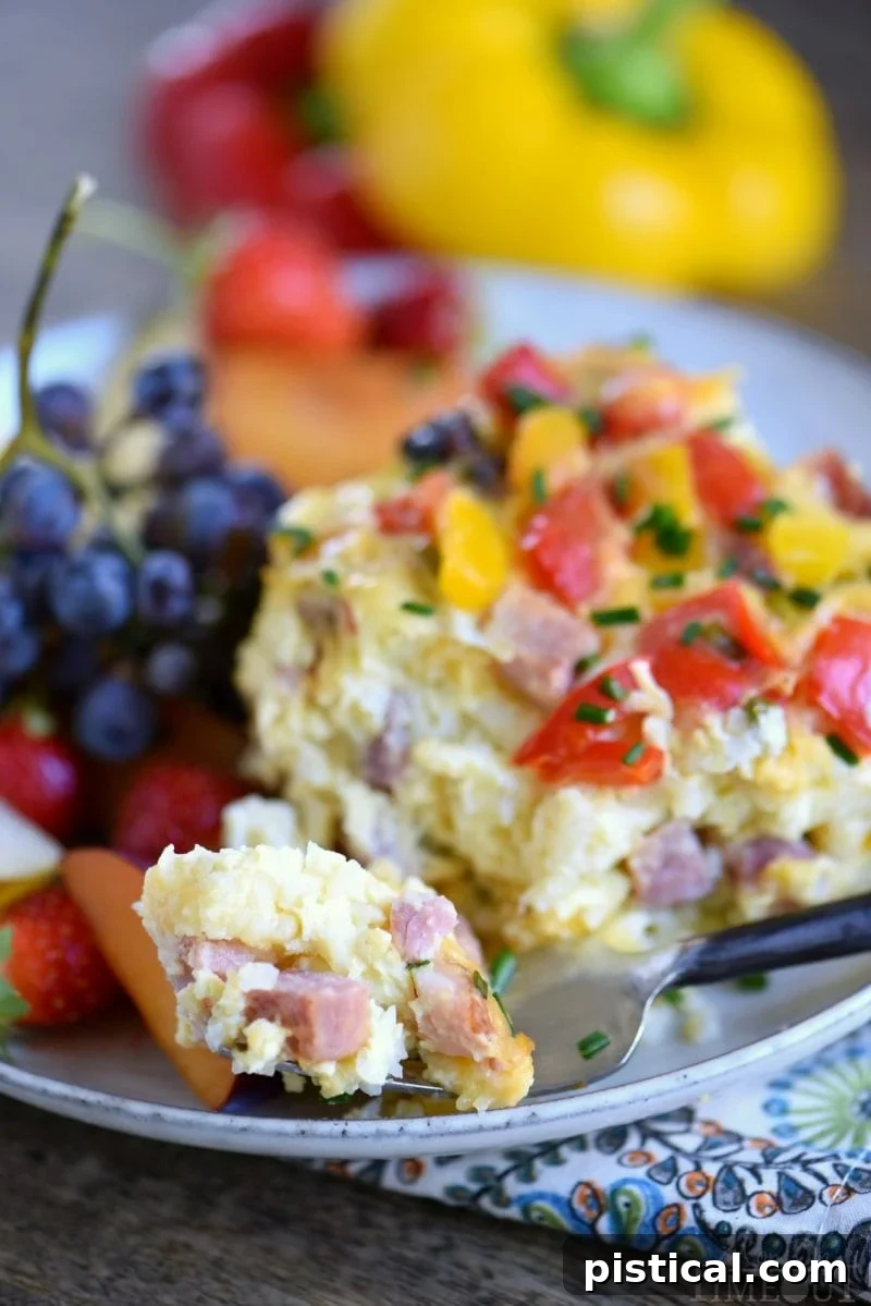 Morning-Ready Slow Cooker Ham and Cheese Casserole 5 img 15342 4