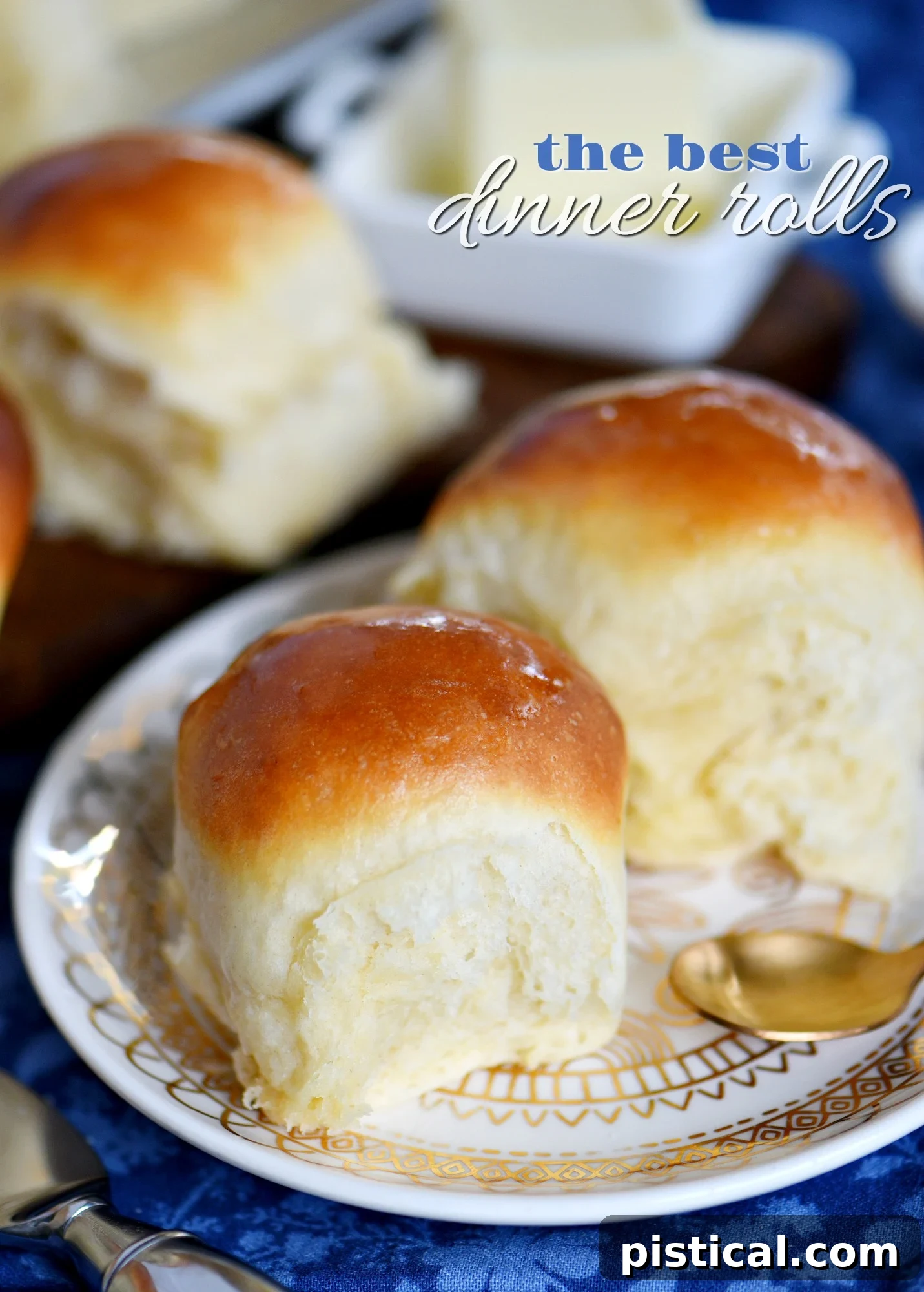 Super soft, easy dinner rolls recipe