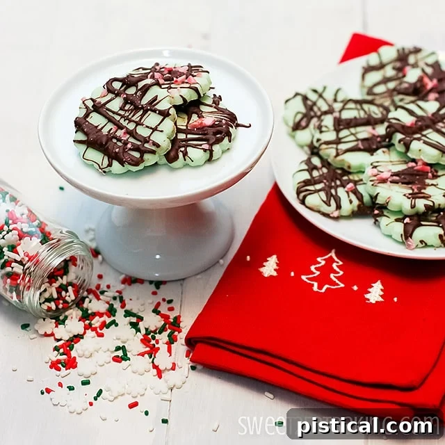 candy-cane-chocolate-peppermint-creams-1 Delicious candy cane chocolate peppermint cremes, with a smooth, minty filling enrobed in rich chocolate and garnished with crushed candy cane pieces.