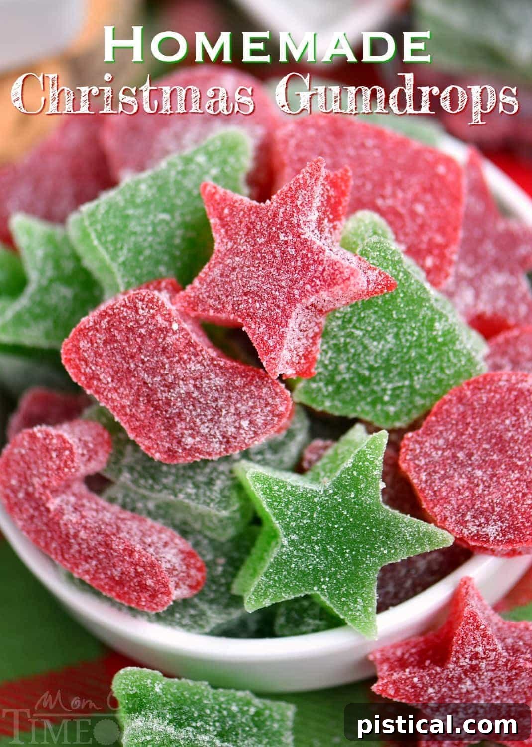 Homemade Gumdrops are perfect for holiday gifts and treats! homemade-gumdrops-recipe-with-applesauce