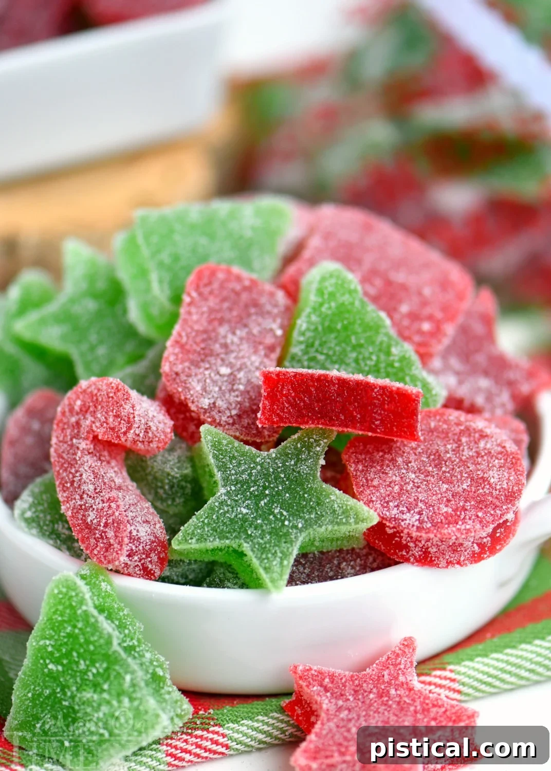 Simple and delicious homemade gumdrops for any holiday. easy-homemade-gumdrops-recipe