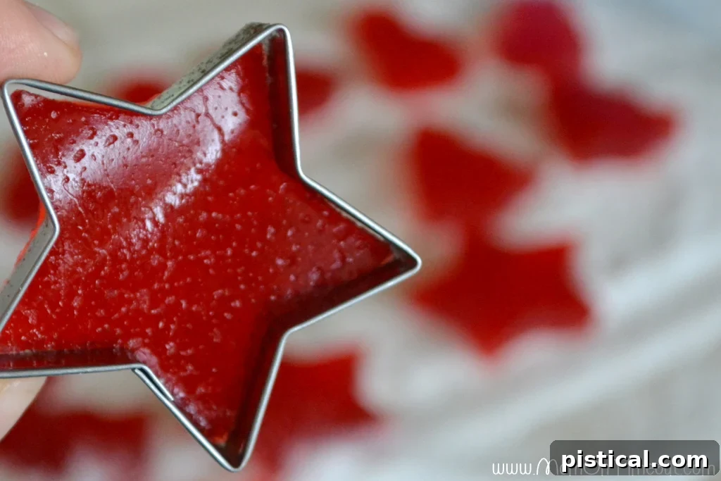 Small cookie cutters create perfectly shaped gumdrops. cookie-cutters-for-gumdrops