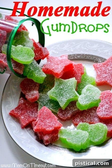 Enjoy the simple process of making your own gumdrops. making-homemade-gumdrops