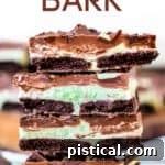 mint chocolate bark recipe title 700