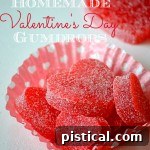 Homemade Valentine's Day Gumdrops