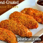 Golden Almond Chicken Tenders 3 Almond Crusted Chicken Strips