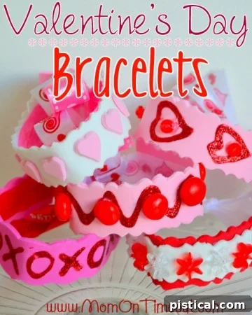 A Baker's Dozen of Valentine's Day Delights 9 Valentine's Day Bracelets: DIY jewelry craft for kids