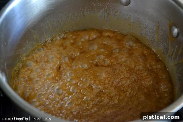 Prepared baking pans, cinnamon sugar mixture, and diced apples for sticky buns