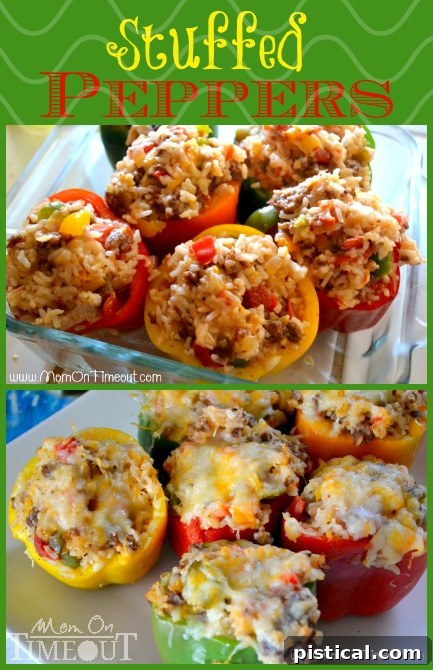 Delicious, easy-to-make stuffed peppers for a satisfying dinner any night of the week