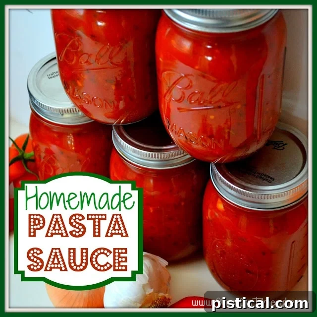 Delicious Easy Homemade Pasta Sauce served over chicken parmesan sandwiches.