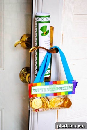 You’ve Been Pinched Printable, a fun St. Patrick's Day game or prank to share festive cheer.