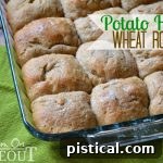 Easy Homemade Potato Herb Wheat Rolls