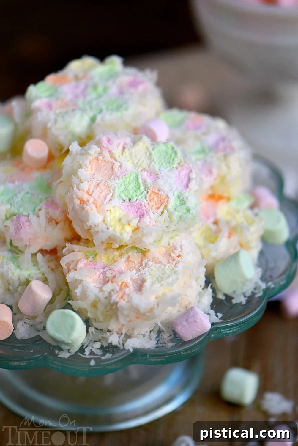 Easter Stained Glass Delights 3 This Easter Cathedral Candy recipe requires only three ingredients and is so pretty! Great for Easter, baby showers, and other parties! Kids love to help with this easy recipe! // Mom On Timeout