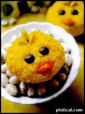Little Chicks, small chick-shaped treats or decorations.
