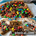 Monster Trail Mix Granola Bars