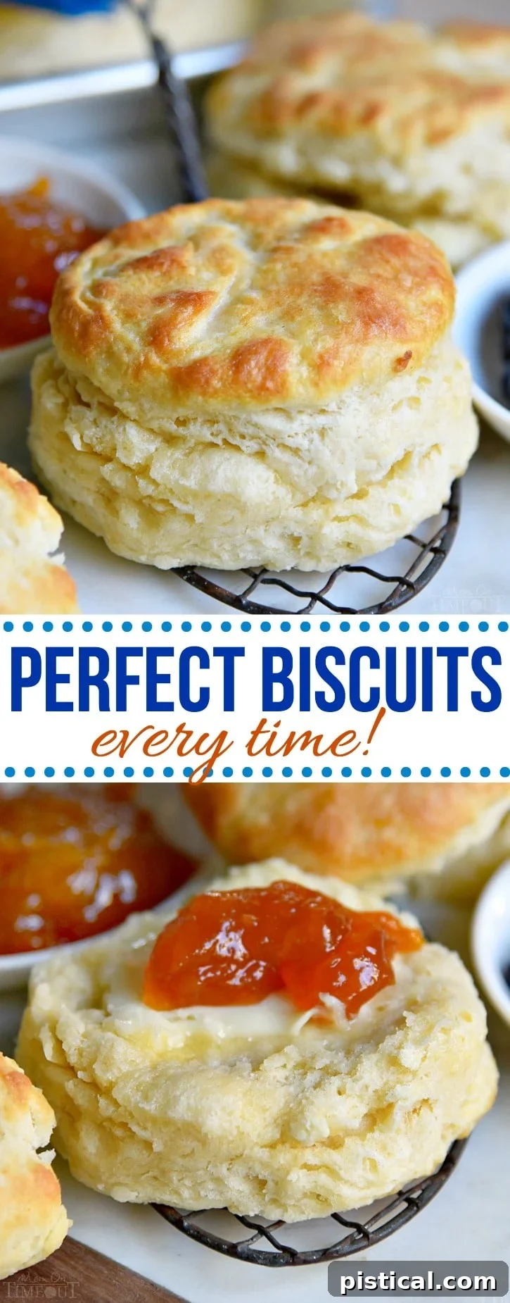 Homemade Biscuits Recipe Collage