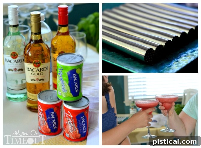 BACARDI Mixers drinks and party items