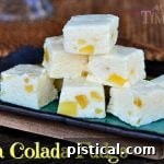 Pina Colada Fudge squares