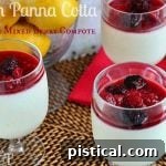 Thumbnail image of Lemon Panna Cotta with Mixed Berry Compote