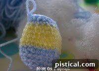 Crocheted Egg Pattern - Decreasing Rounds