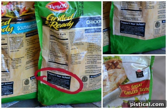 Support your school effortlessly by clipping Tyson Project A+ labels from participating products! Every label contributes valuable funds directly to your school's needs. Join the #ClipForSchool movement and make a difference with #TysonProjectAplus.