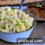 Slow Cooker Garlic Buttermilk Mashed Potatoes