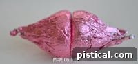 Hershey's Kisses with paper removed